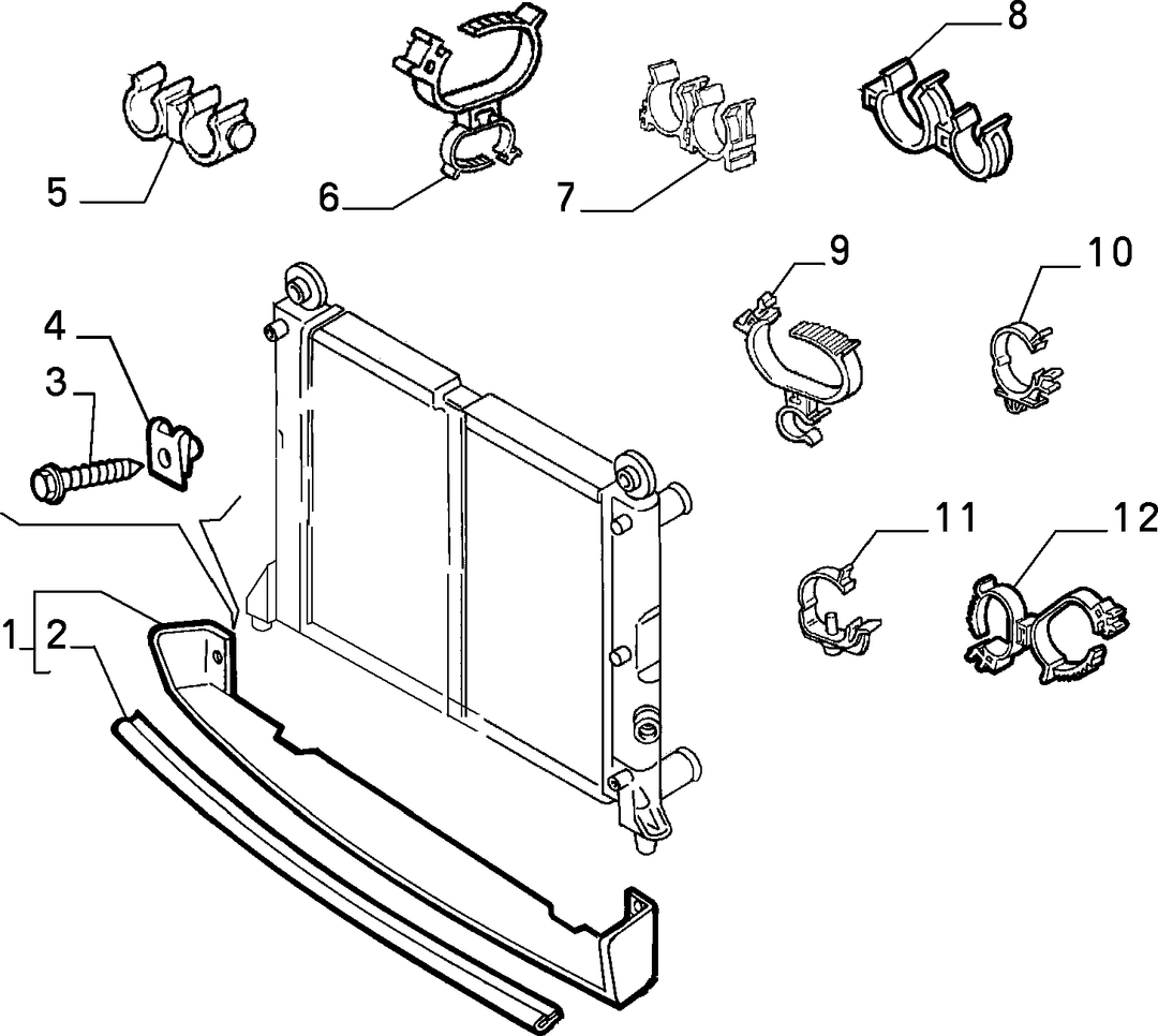 RADIATOR AND PIPING 8