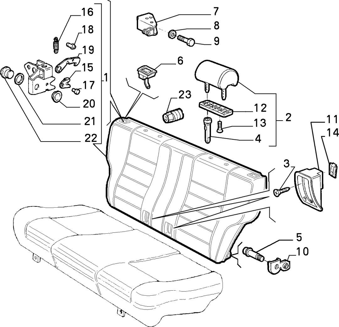 REAR SEAT  2