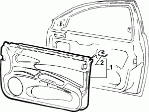 INTERIOR PANELS FOR FRONT SIDE DOORS