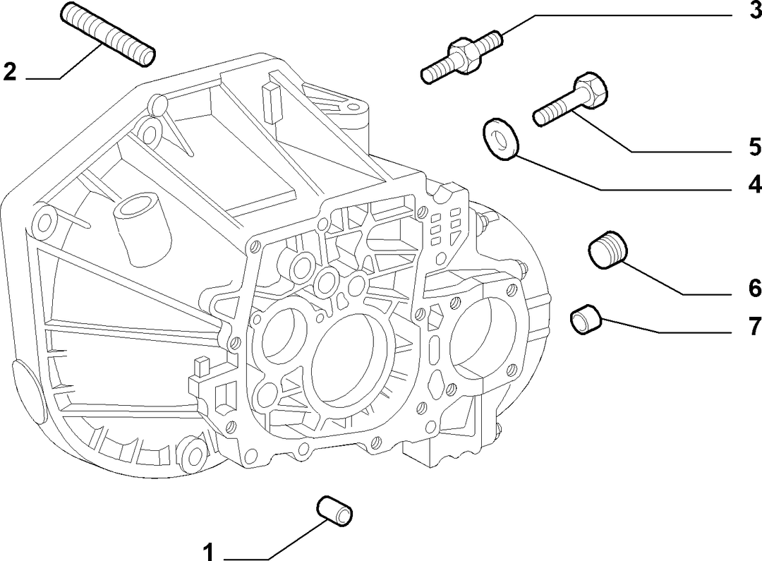TRANSMISSION AND DIFFERENTIAL UNIT, CASING AND COVERS 5