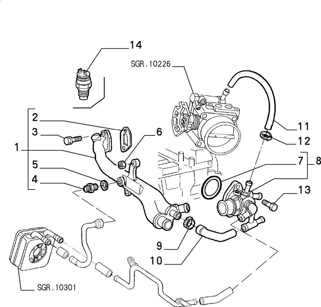 WATER PUMP AND LINES 4