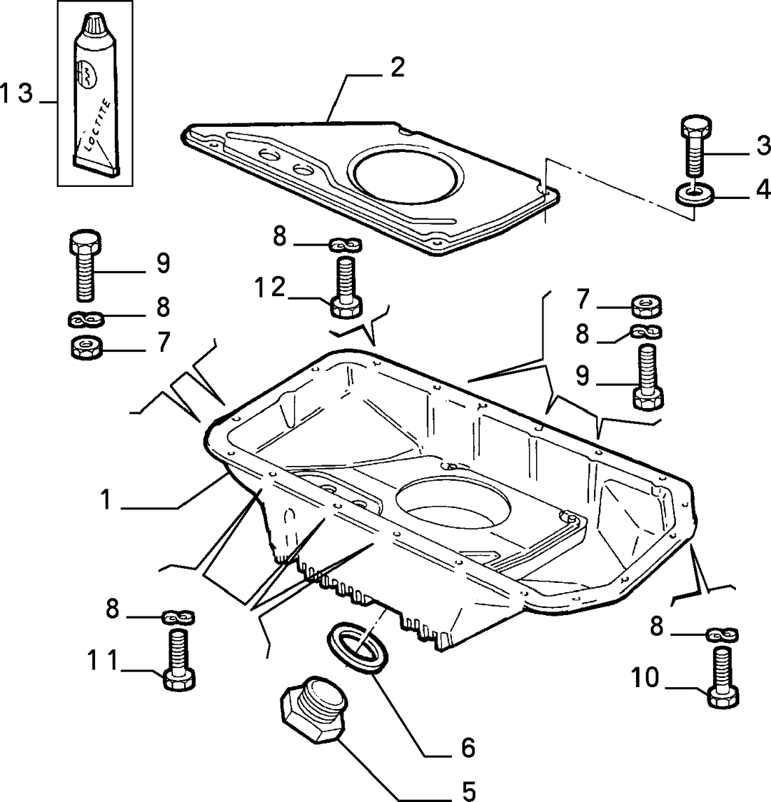 BLOCK SUMP AND COVERS 3