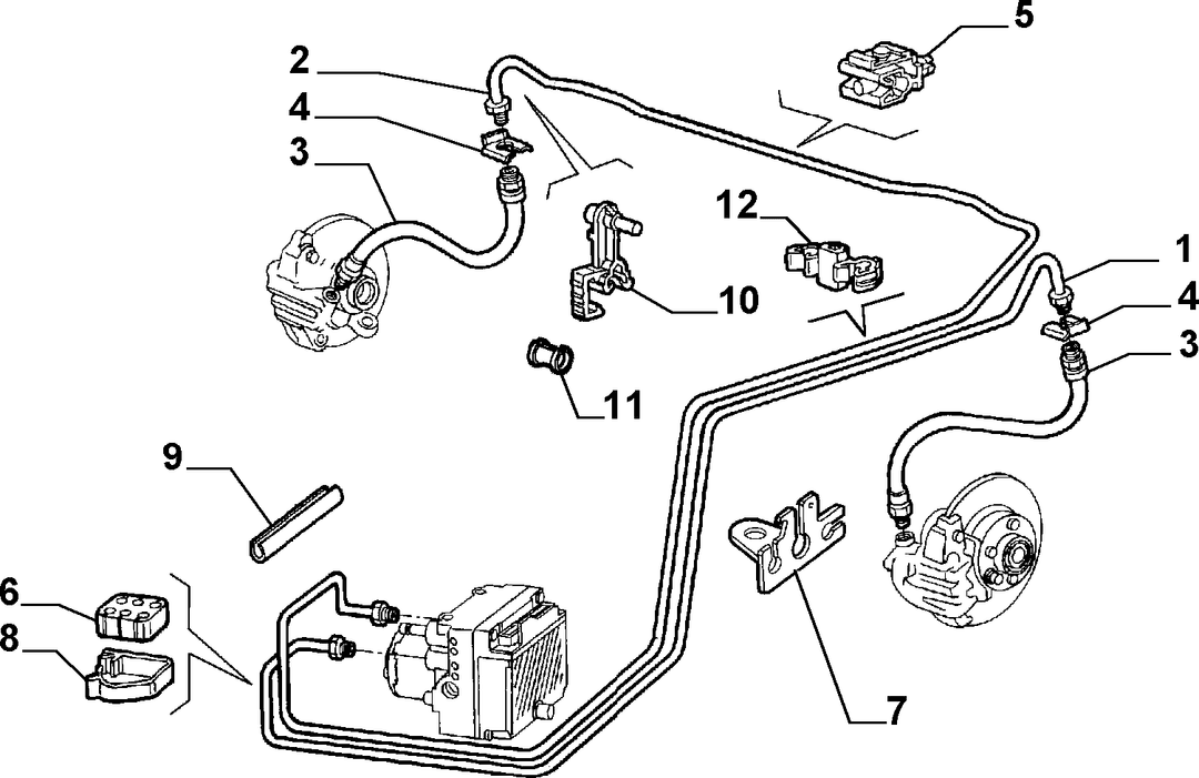 HYDRAULIC BRAKE CONTROL WITH ANTISKID 74