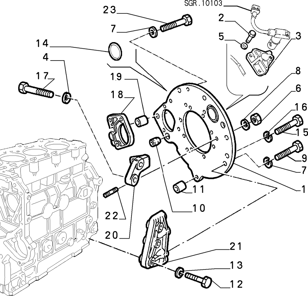 BLOCK SUMP AND COVERS 10