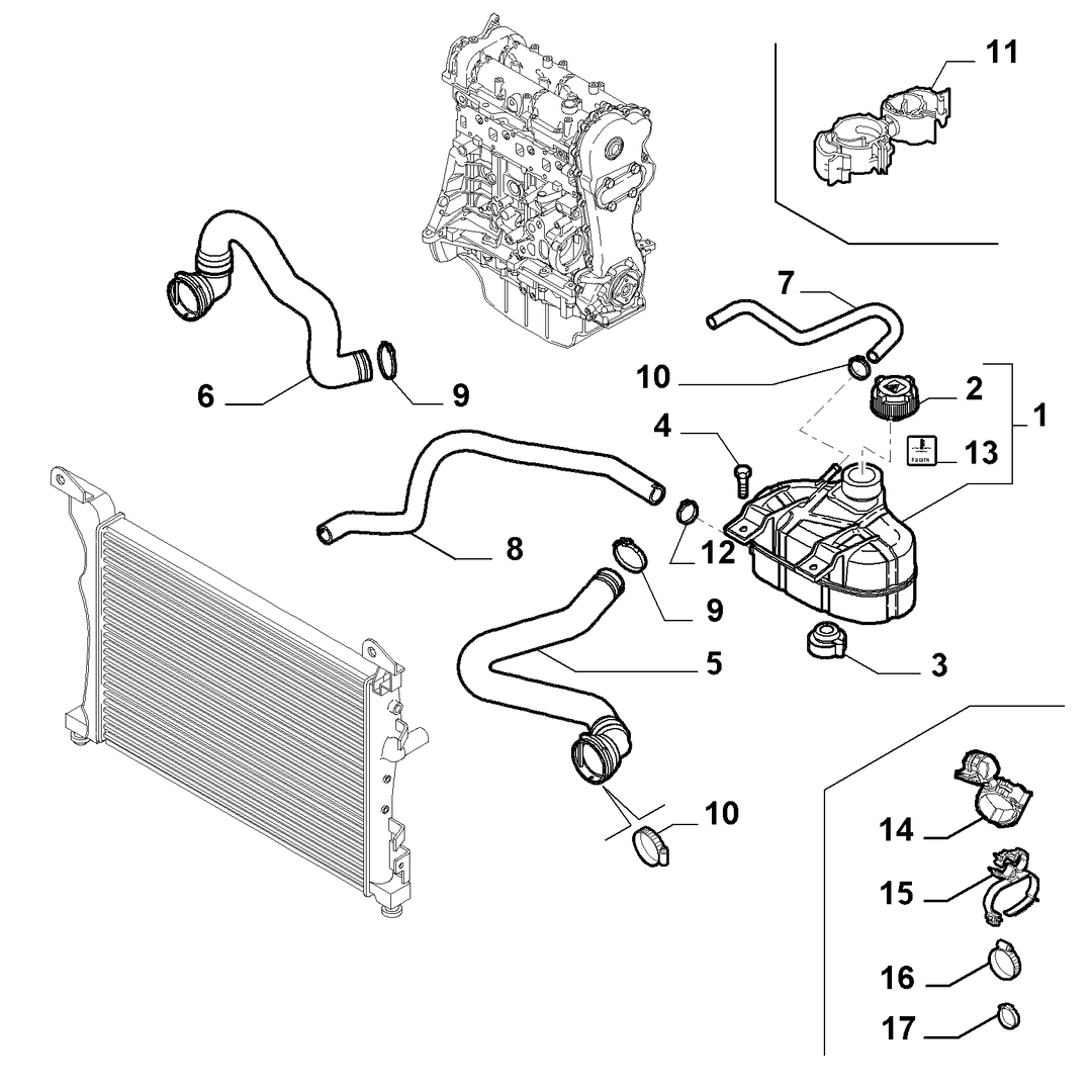RADIATOR AND PIPING 8
