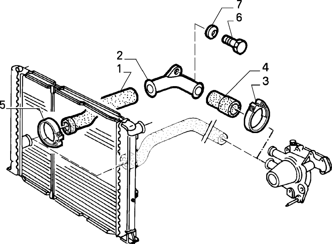 RADIATOR AND PIPING 6