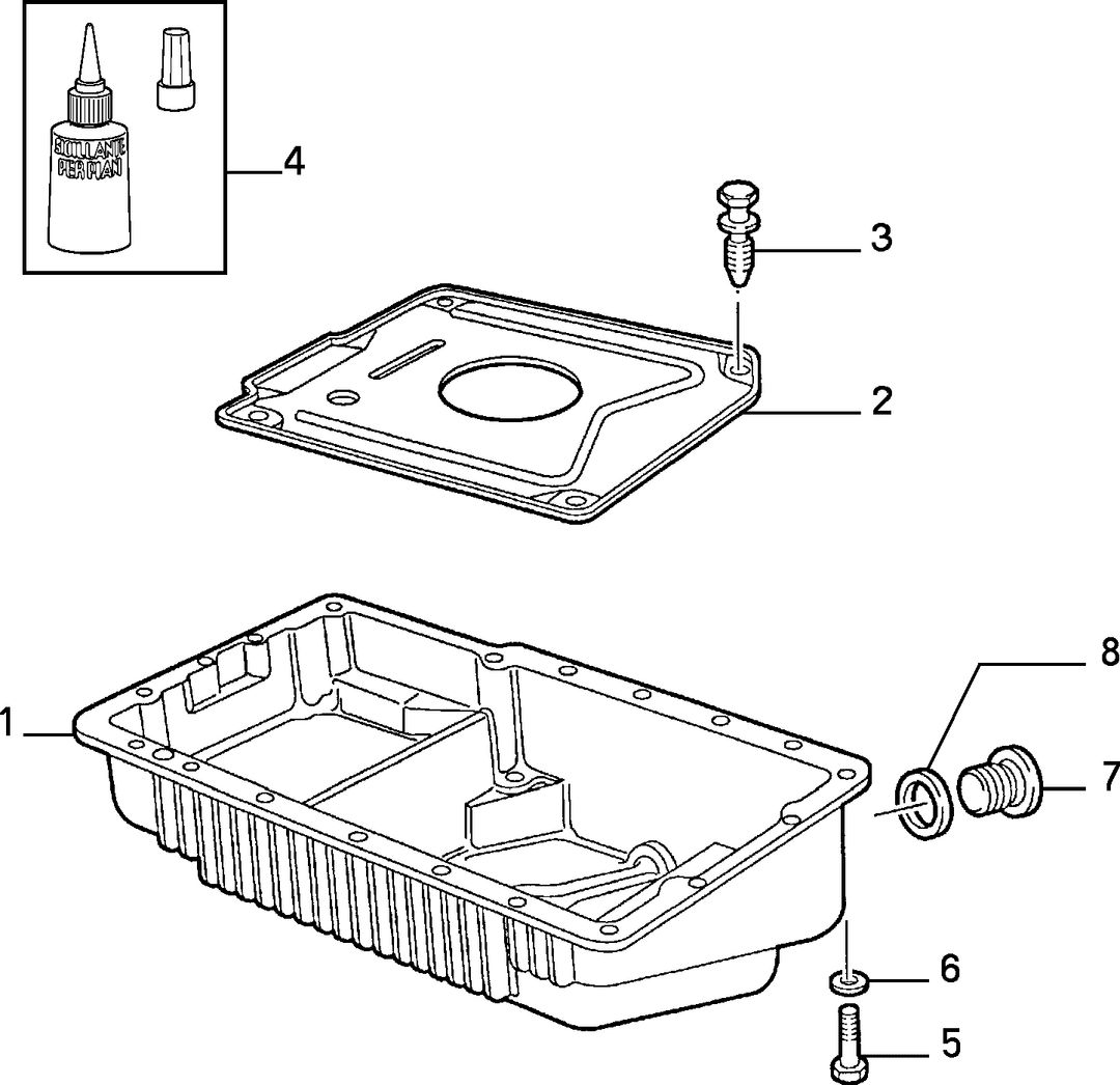 BLOCK SUMP AND COVERS 8