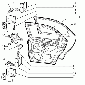 SIDE REAR DOORS
